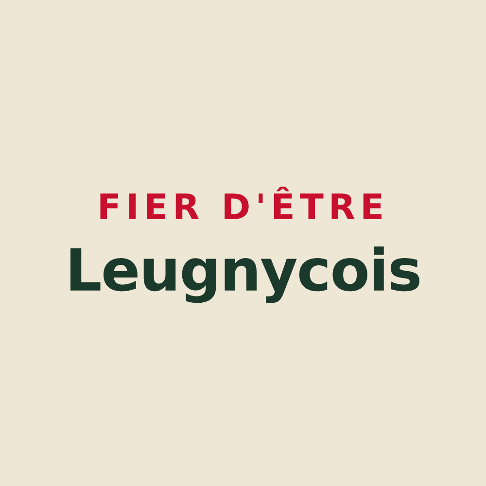 Tote bag « Fier d'être Leugnycois » — design pour Leugny