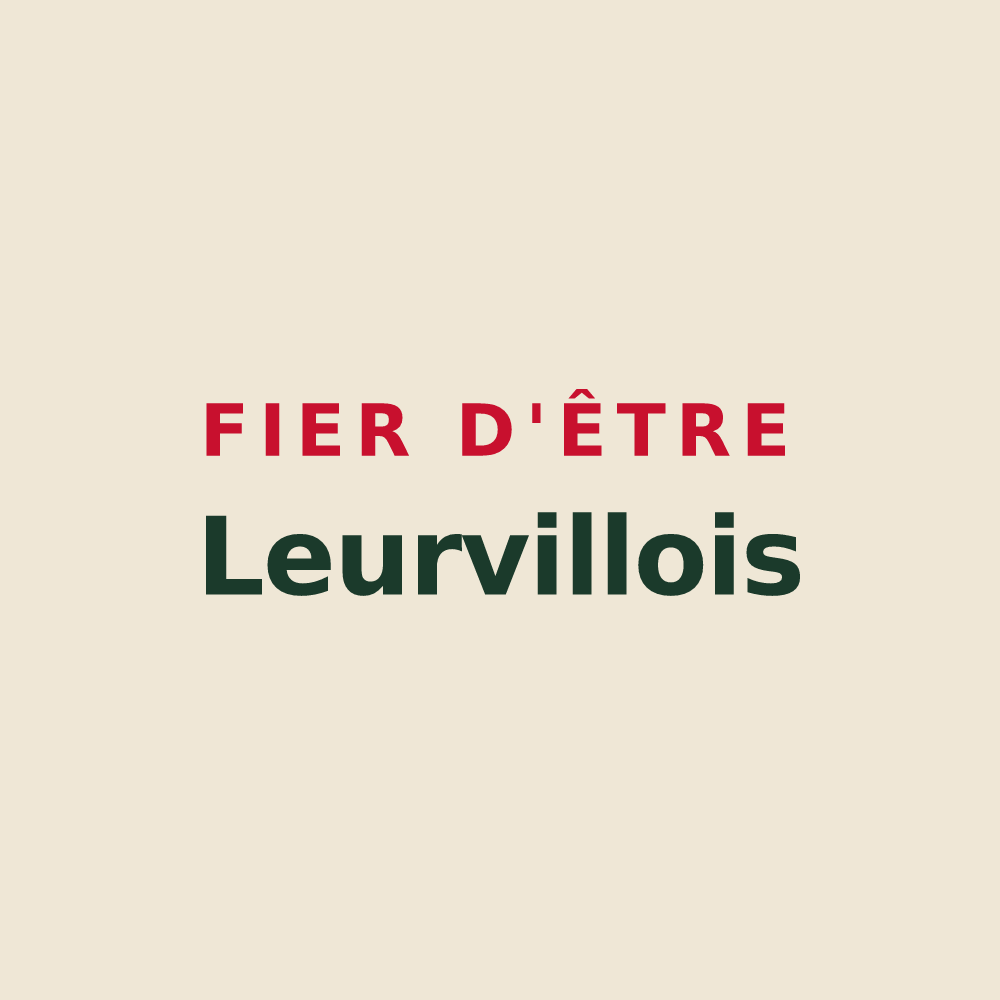 Tote bag « Fier d'être Leurvillois » — design pour Leurville