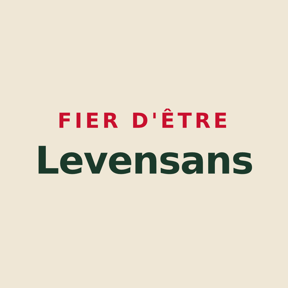 Tote bag « Fier d'être Levensans » — design pour Levens