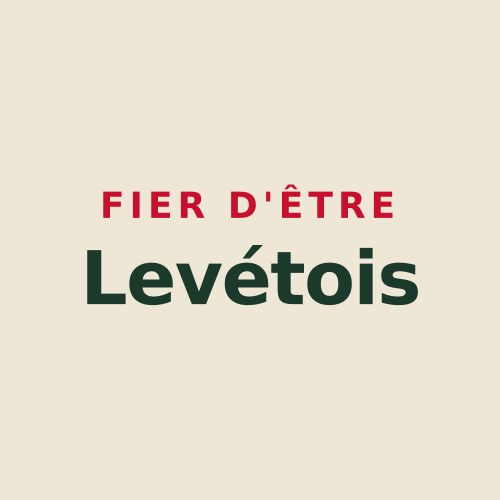 Tote bag « Fier d'être Levétois » — design pour Levet