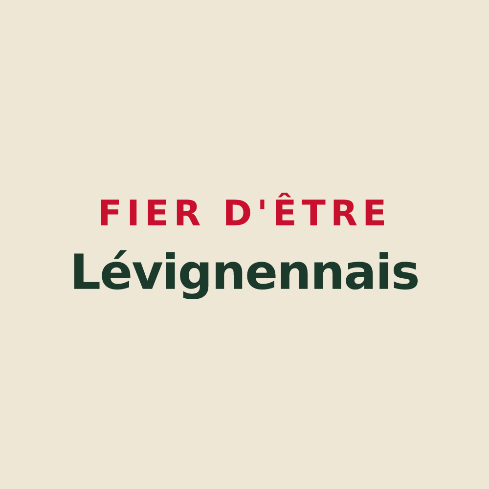 Tote bag « Fier d'être Lévignennais » — design pour Lévignen