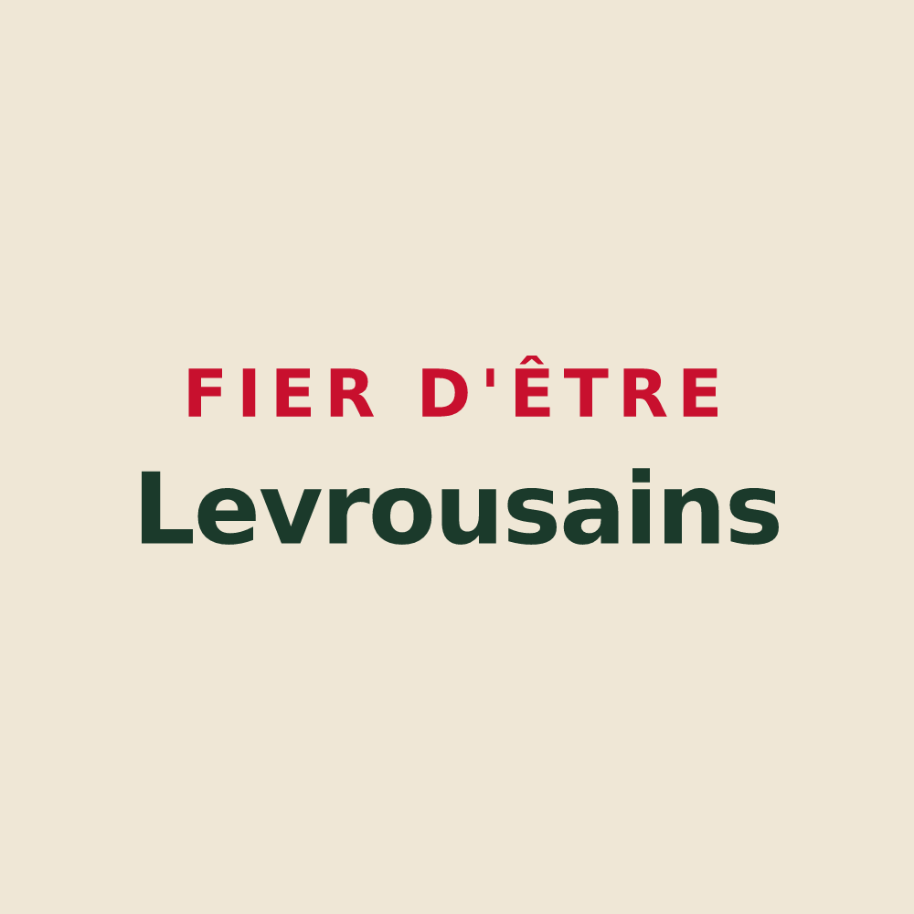 Tote bag « Fier d'être Levrousains » — design pour Levroux