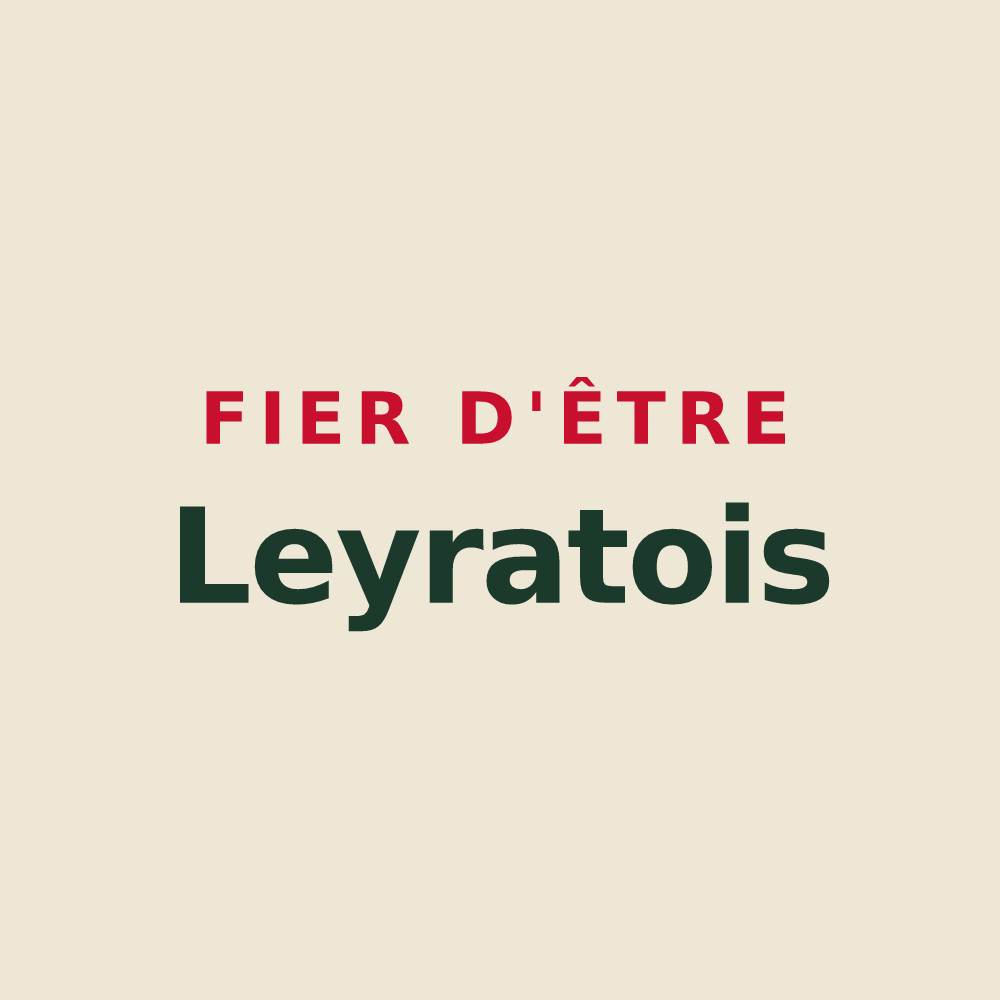 Tote bag « Fier d'être Leyratois » — design pour Leyrat