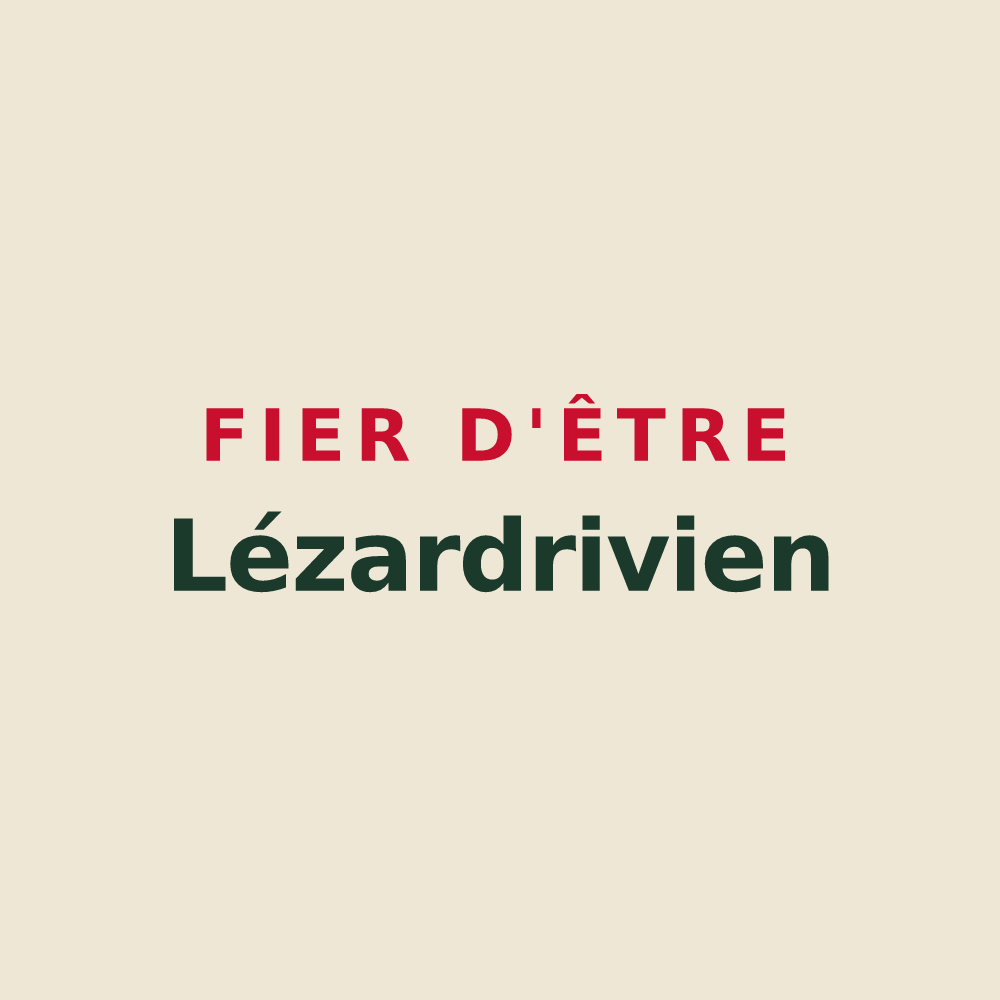 Tote bag « Fier d'être Lézardrivien » — design pour Lézardrieux