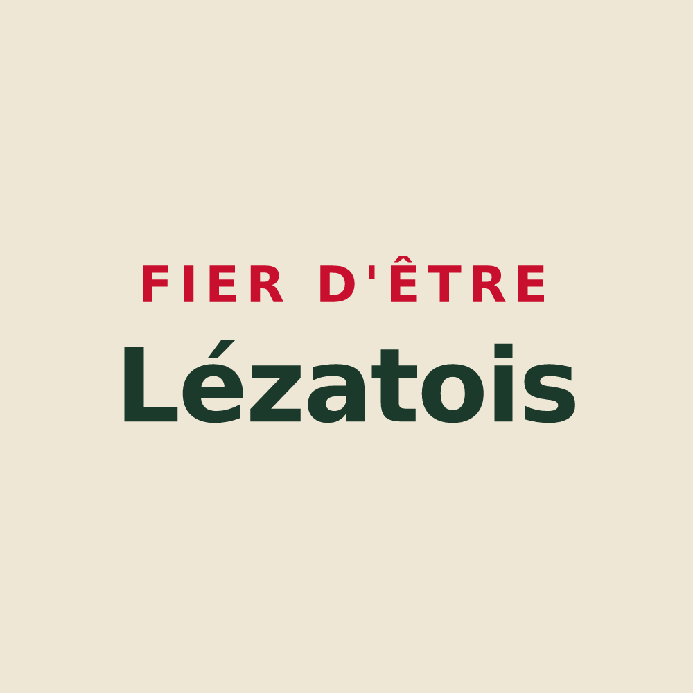 Tote bag « Fier d'être Lézatois » — design pour Lézat-sur-Lèze