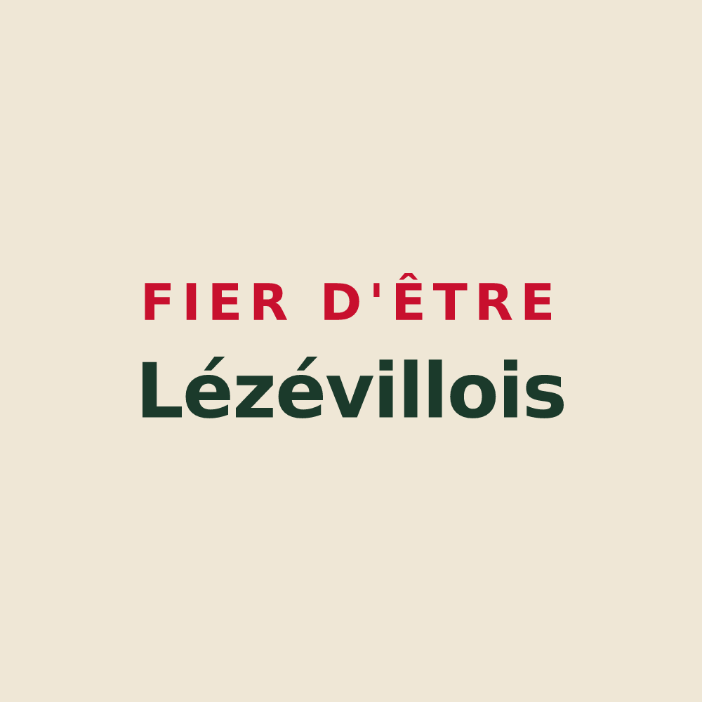 Tote bag « Fier d'être Lézévillois » — design pour Lezéville