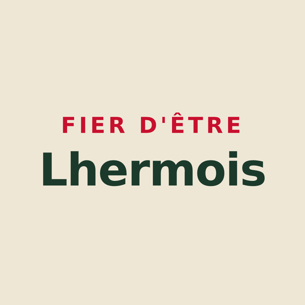 Tote bag « Fier d'être Lhermois » — design pour Lherm
