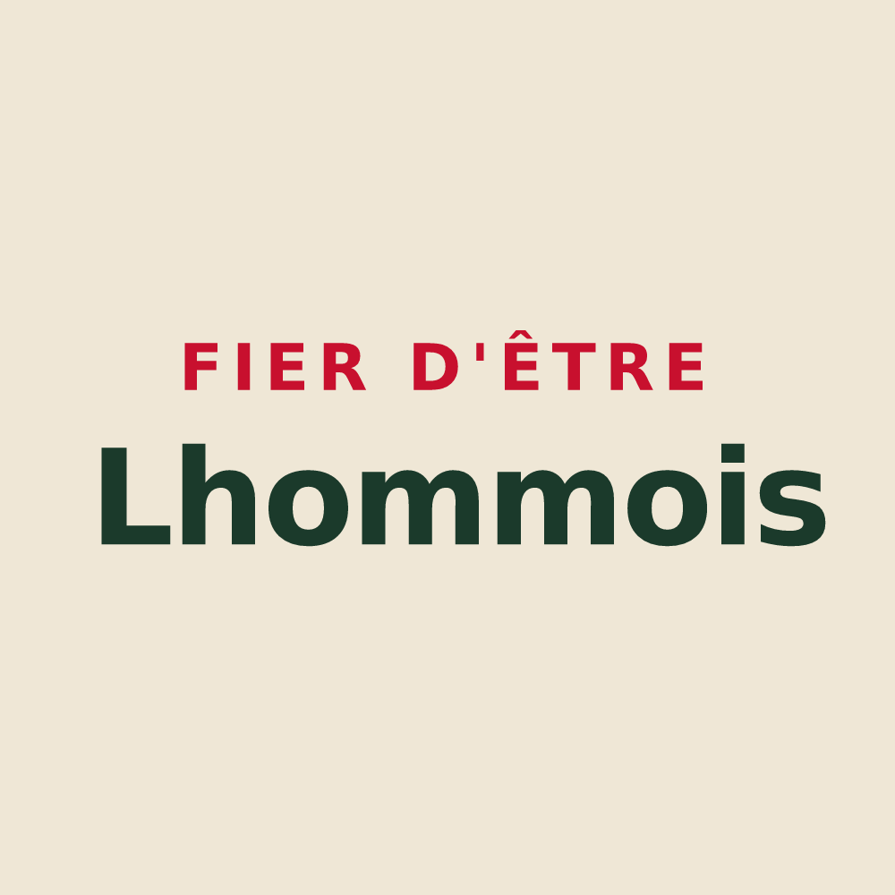 Tote bag « Fier d'être Lhommois » — design pour Lhomme
