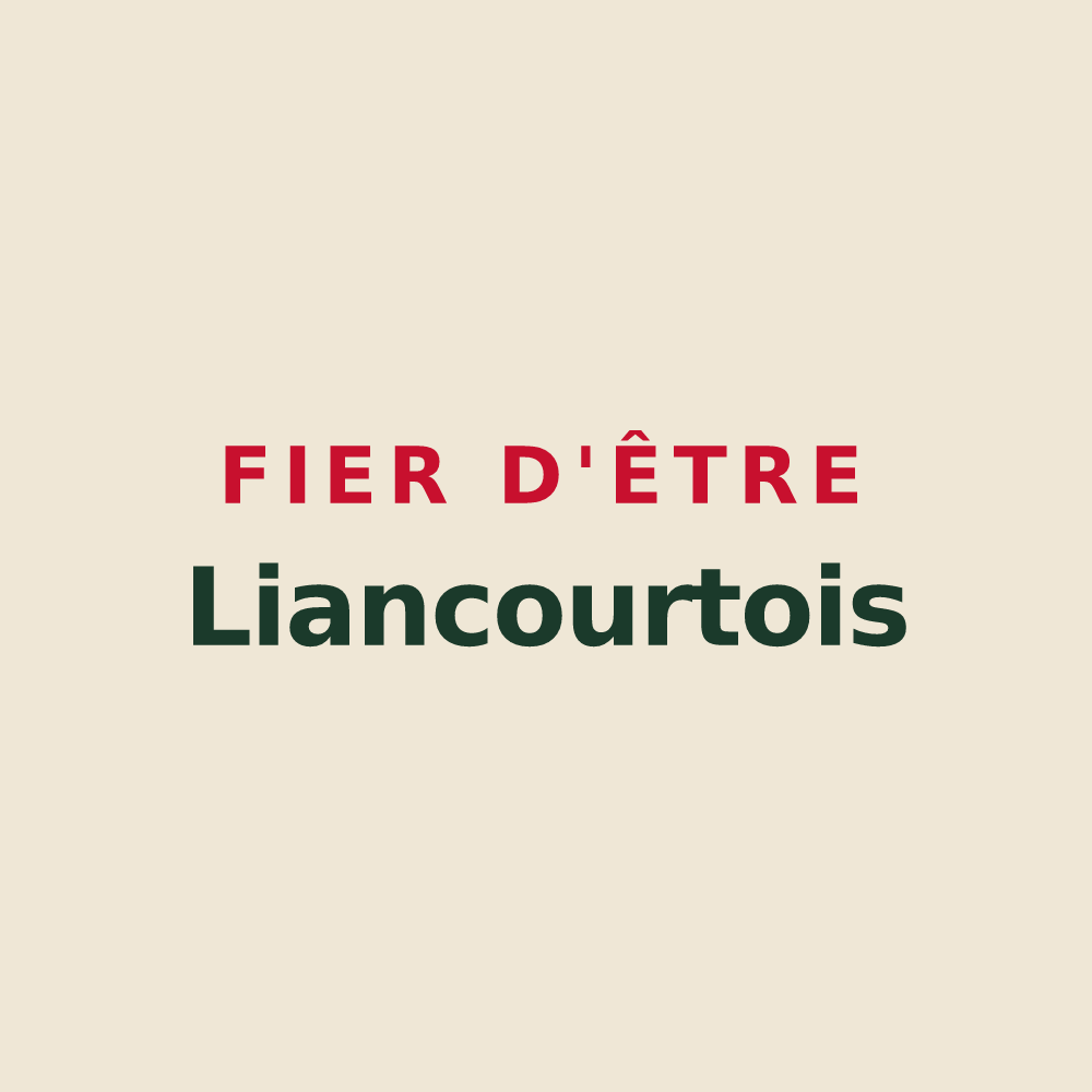 Tote bag « Fier d'être Liancourtois » — design pour Liancourt