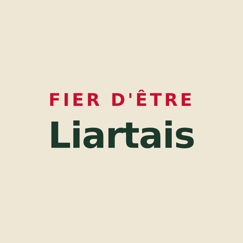 Tote bag « Fier d'être Liartais » — design pour Liart