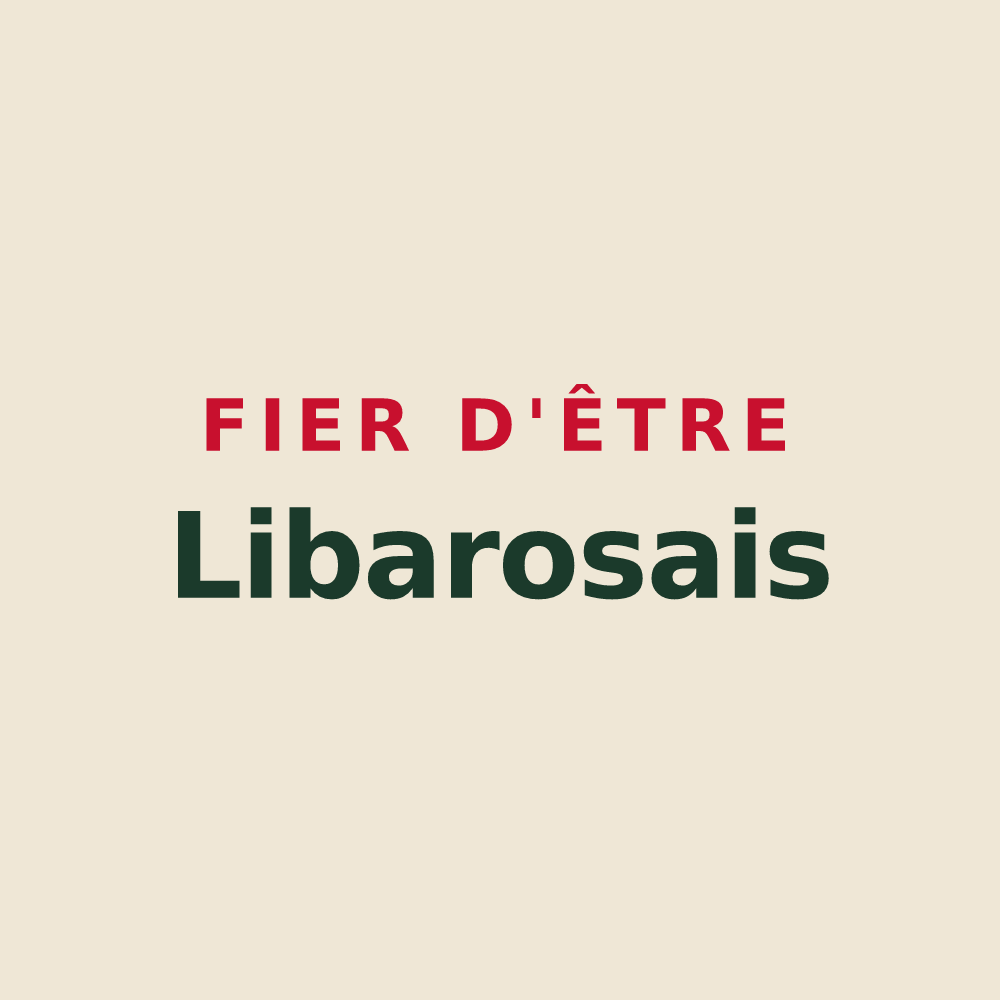 Tote bag « Fier d'être Libarosais » — design pour Libaros