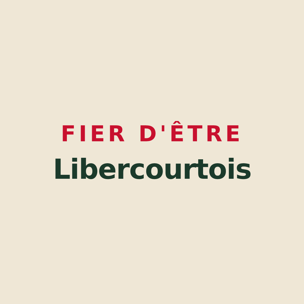 Tote bag « Fier d'être Libercourtois » — design pour Libercourt