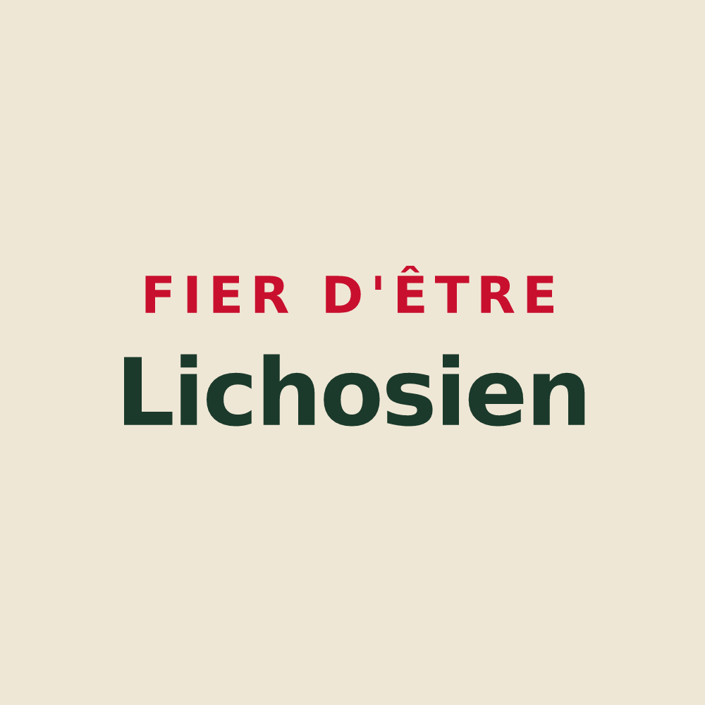 Tote bag « Fier d'être Lichosien » — design pour Lichos
