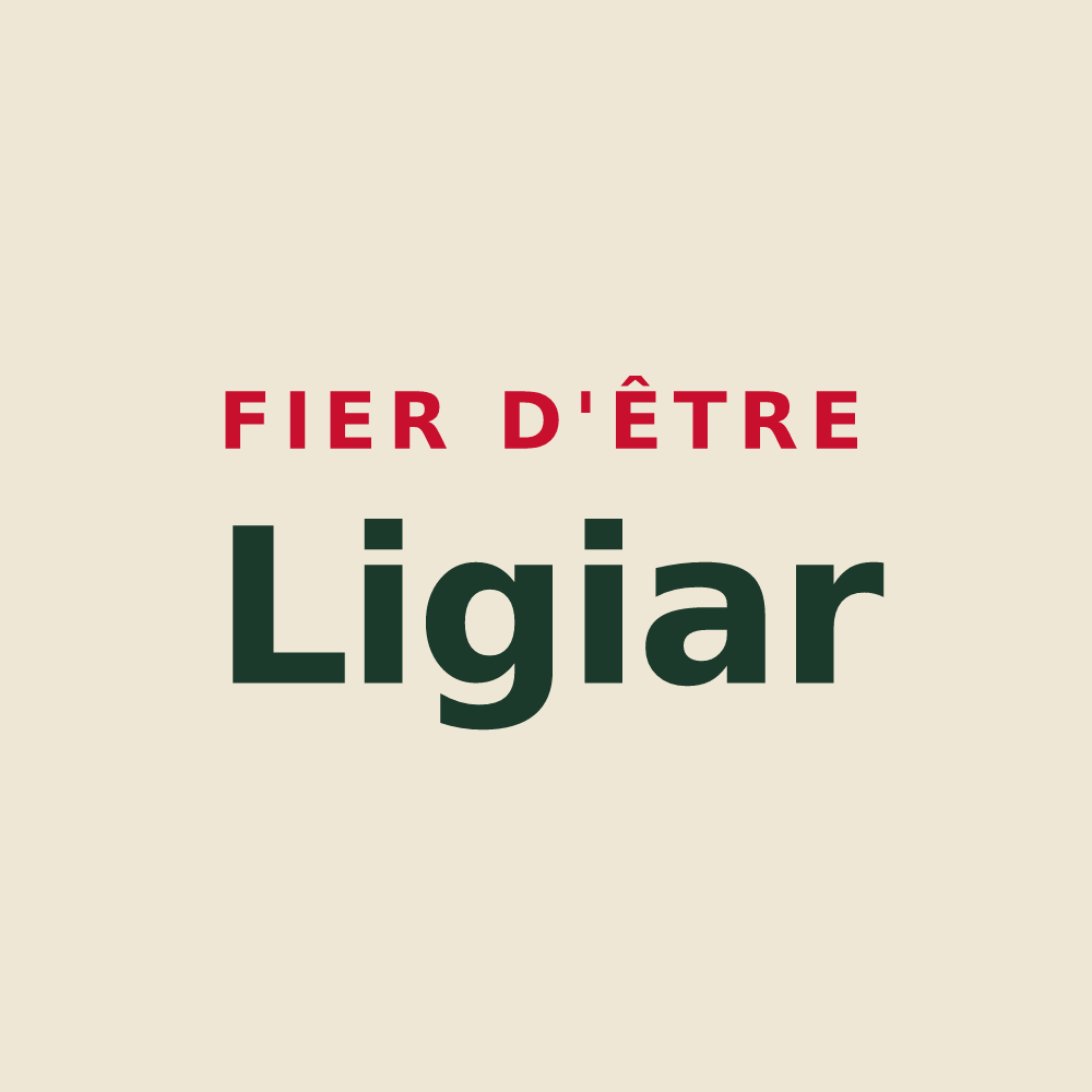 Tote bag « Fier d'être Ligiar » — design pour Licq-Athérey