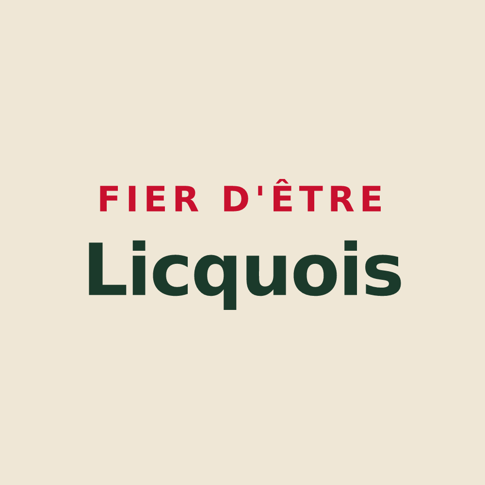 Tote bag « Fier d'être Licquois » — design pour Licques
