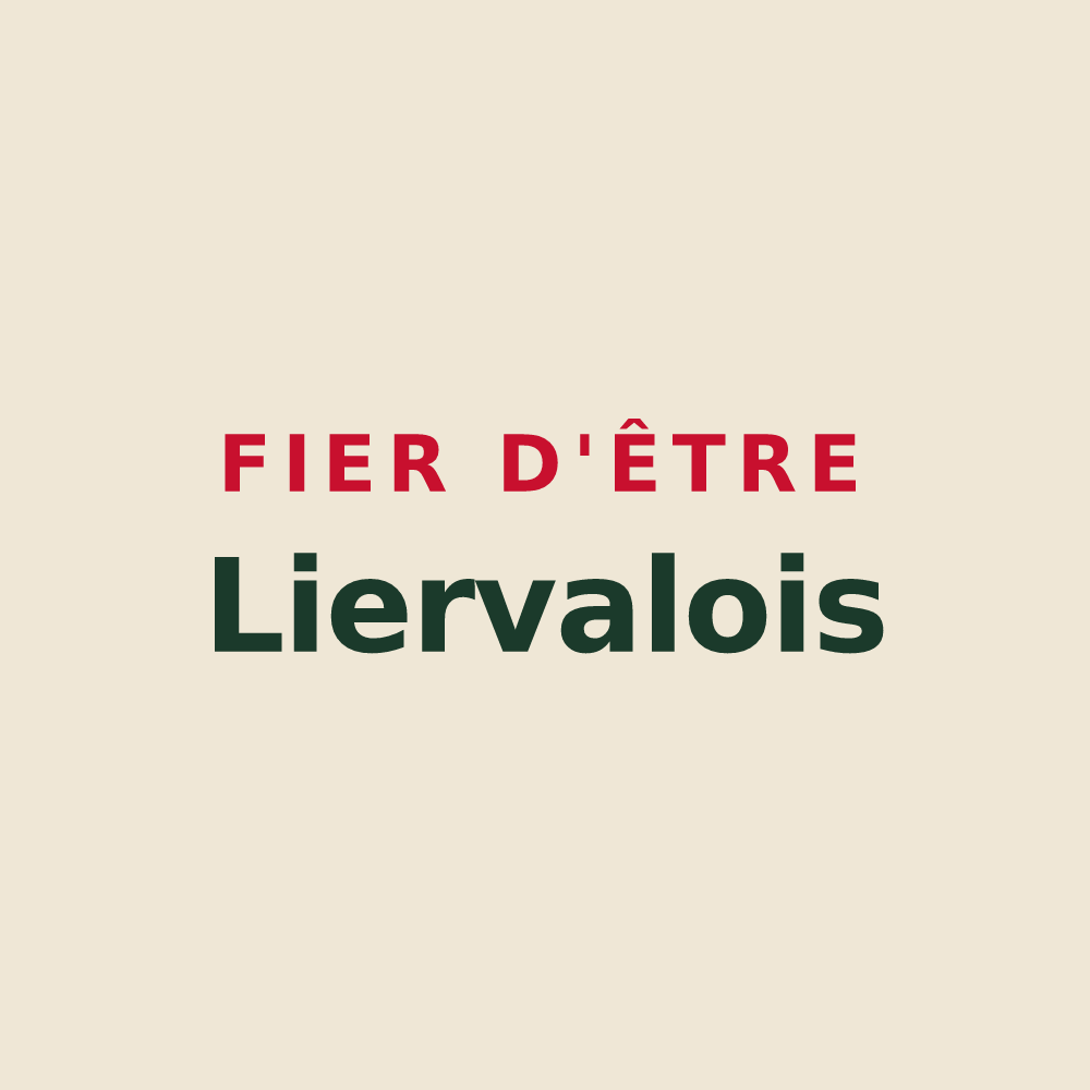 Tote bag « Fier d'être Liervalois » — design pour Lierval