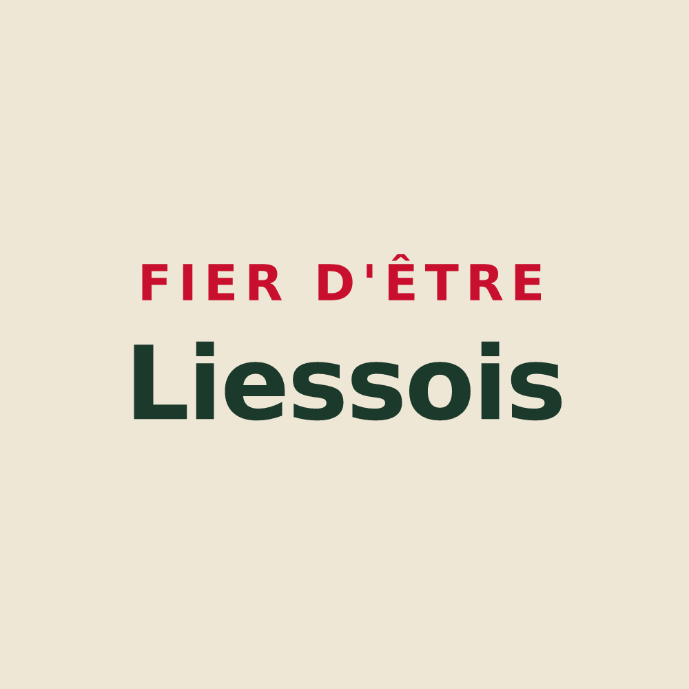 Tote bag « Fier d'être Liessois » — design pour Lies