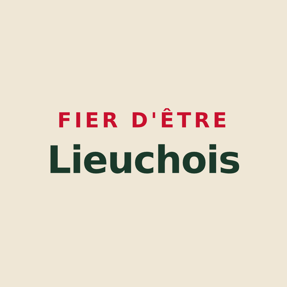 Tote bag « Fier d'être Lieuchois » — design pour Lieuche