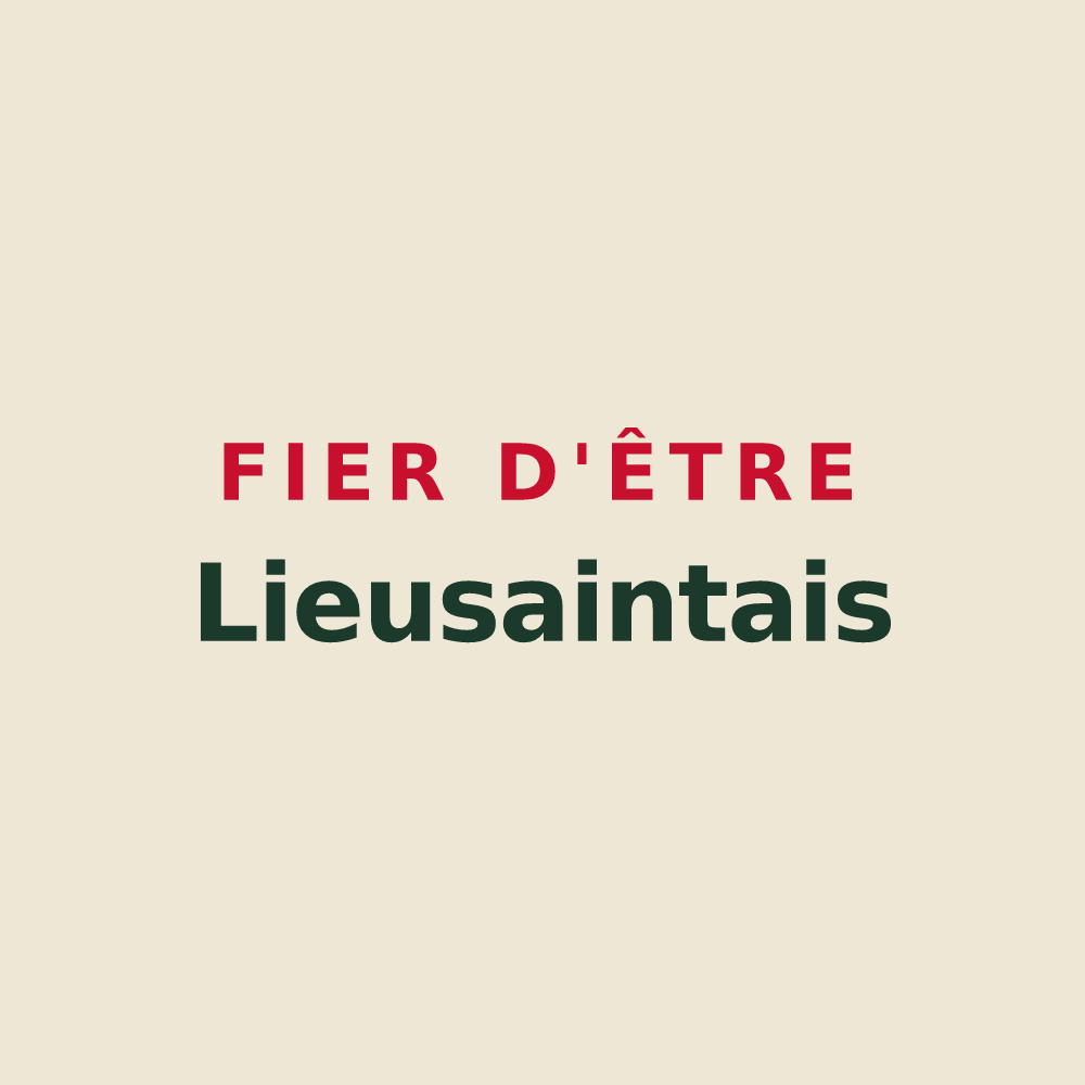 Tote bag « Fier d'être Lieusaintais » — design pour Lieusaint
