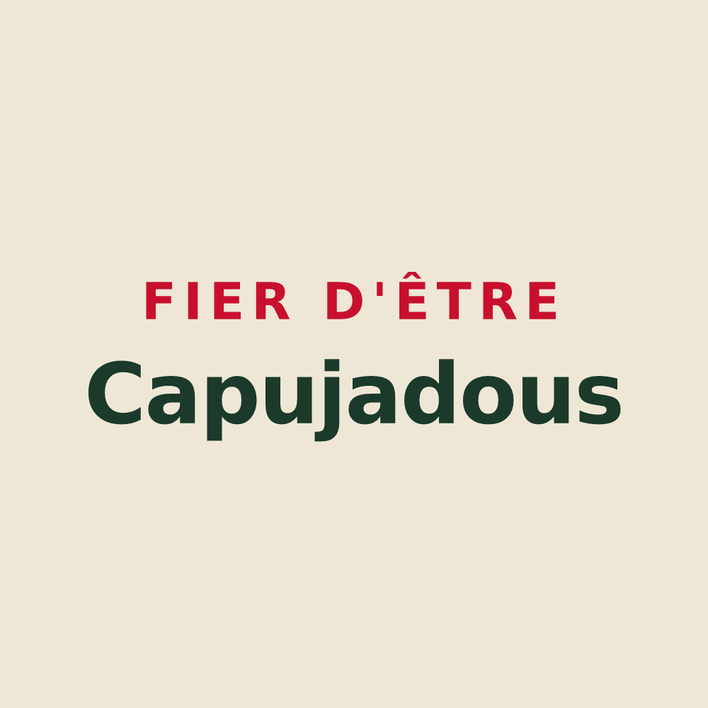 Tote bag « Fier d'être Capujadous » — design pour Lieutadès