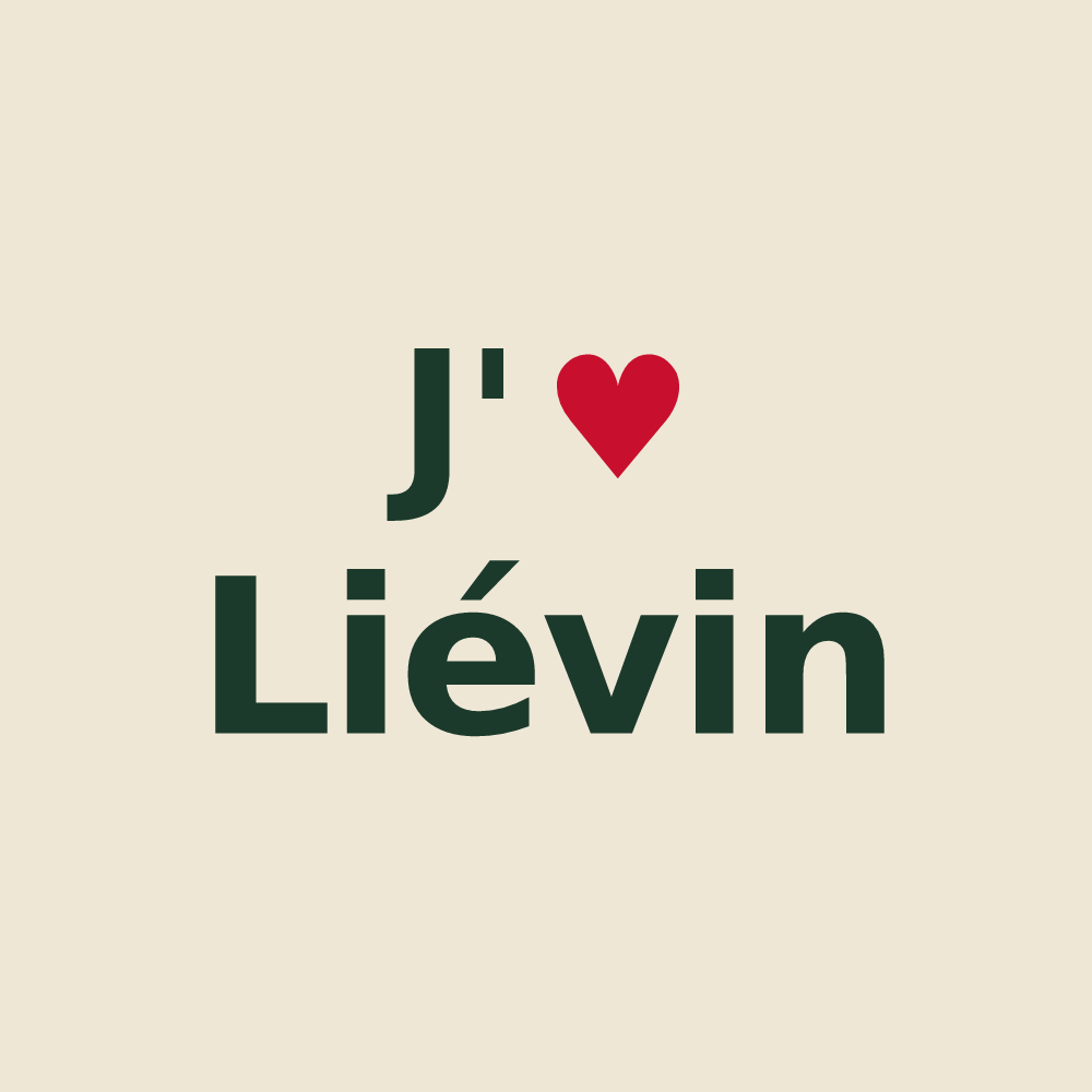 Tote bag personnalisé Liévin — design J'aime Liévin