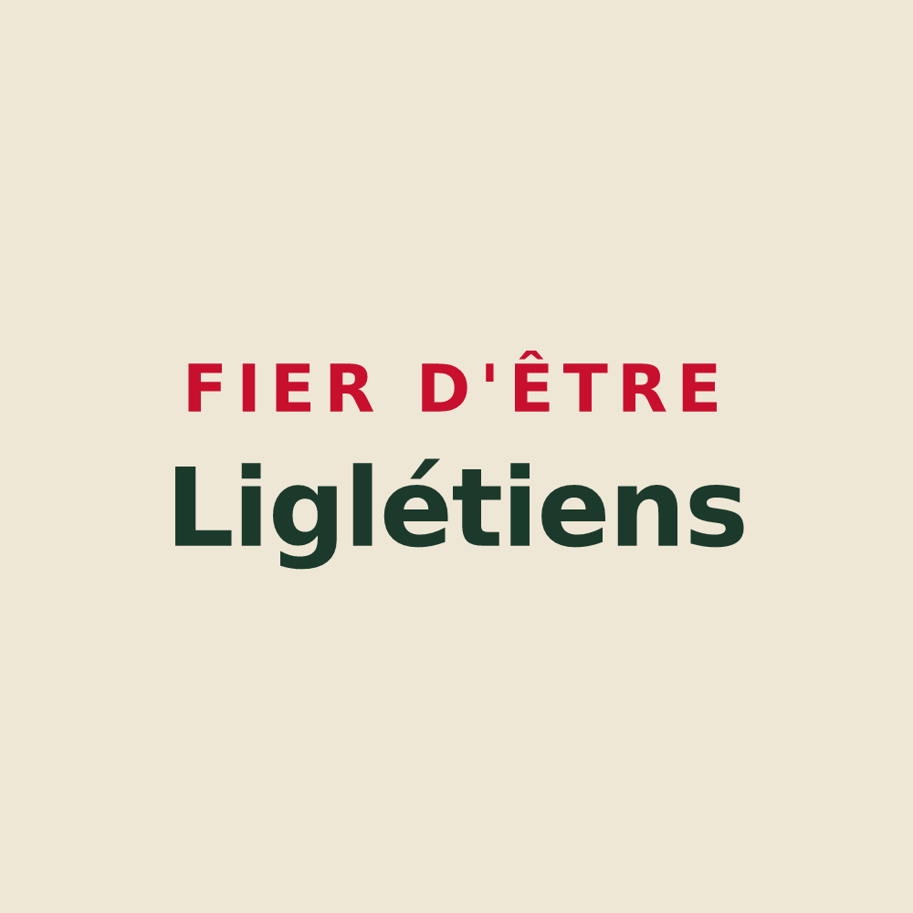 Tote bag « Fier d'être Liglétiens » — design pour Liglet