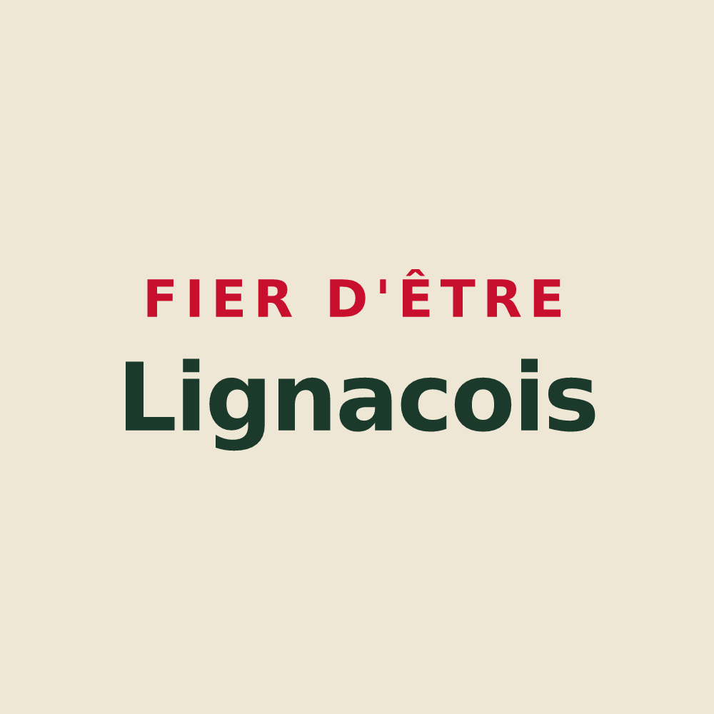 Tote bag « Fier d'être Lignacois » — design pour Lignac