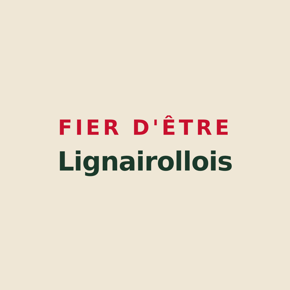 Tote bag « Fier d'être Lignairollois » — design pour Lignairolles