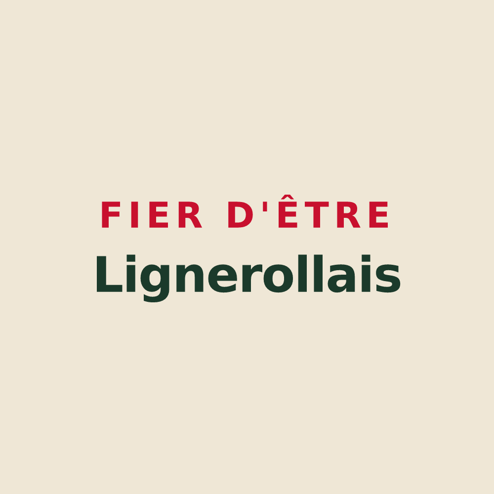 Tote bag « Fier d'être Lignerollais » — design pour Lignerolles