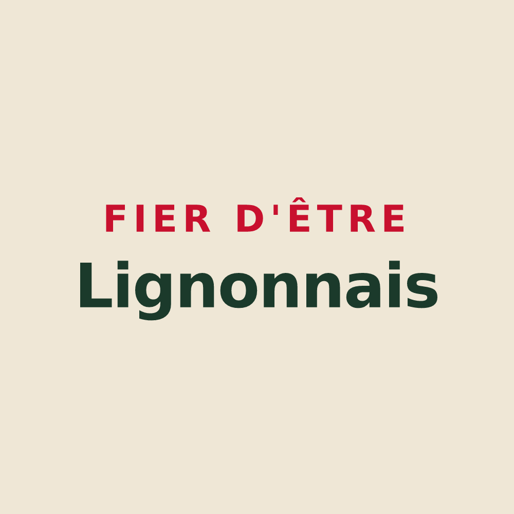 Tote bag « Fier d'être Lignonnais » — design pour Lignon