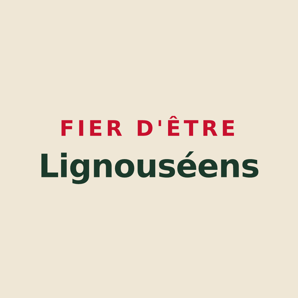 Tote bag « Fier d'être Lignouséens » — design pour Lignou