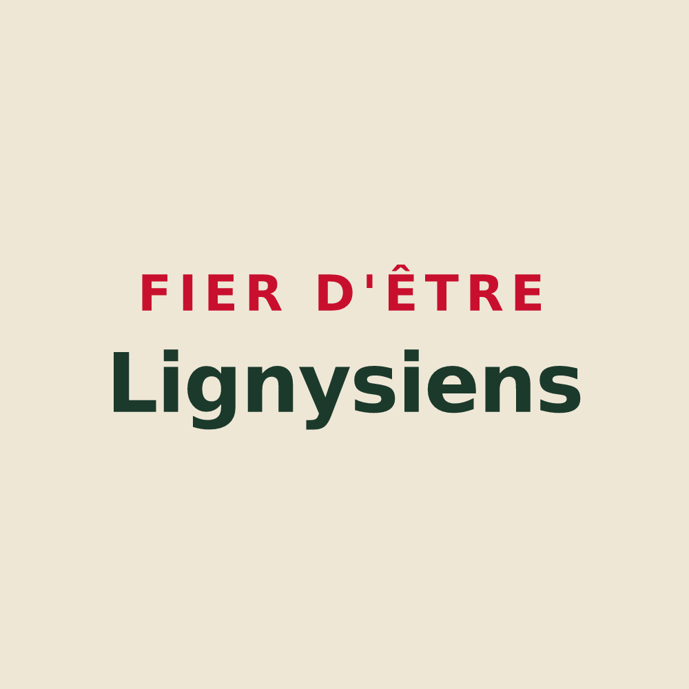 Tote bag « Fier d'être Lignysiens » — design pour Ligny-en-Cambrésis
