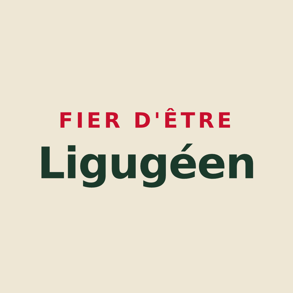 Tote bag « Fier d'être Ligugéen » — design pour Ligugé