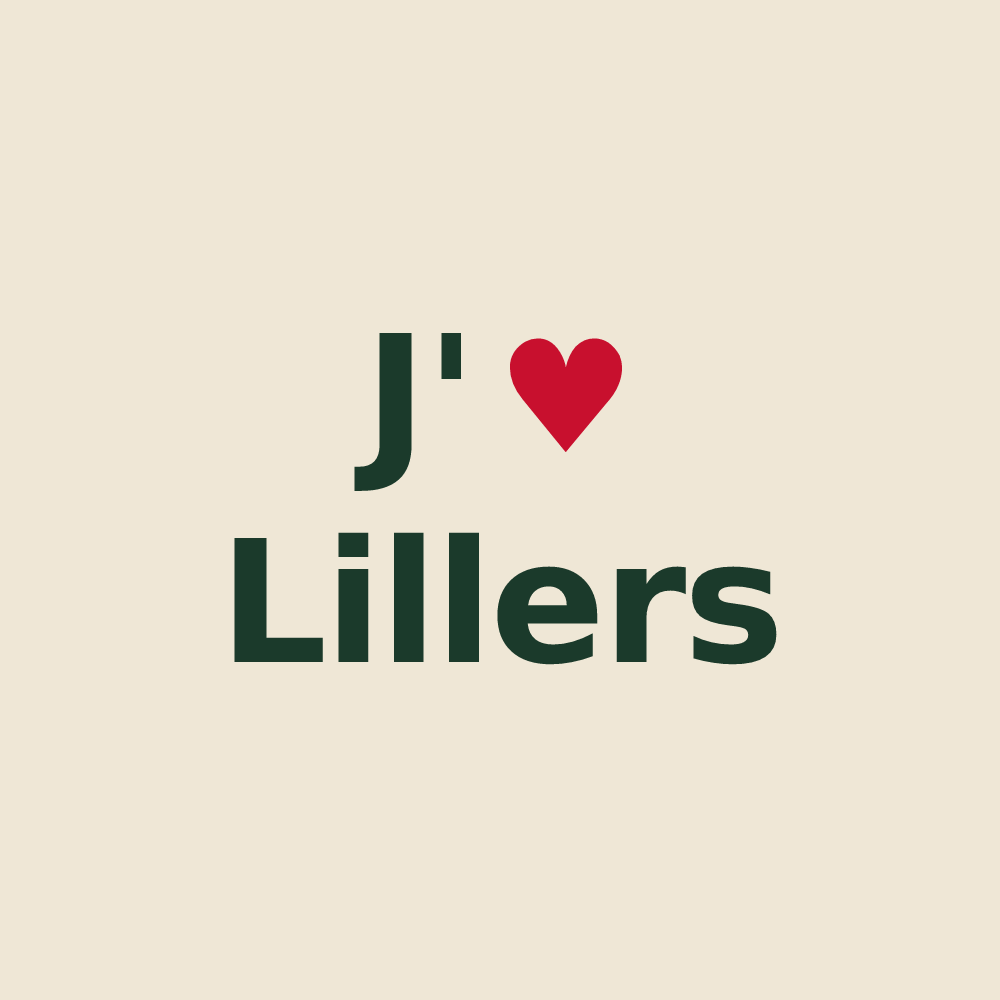Tote bag personnalisé Lillers — design J'aime Lillers