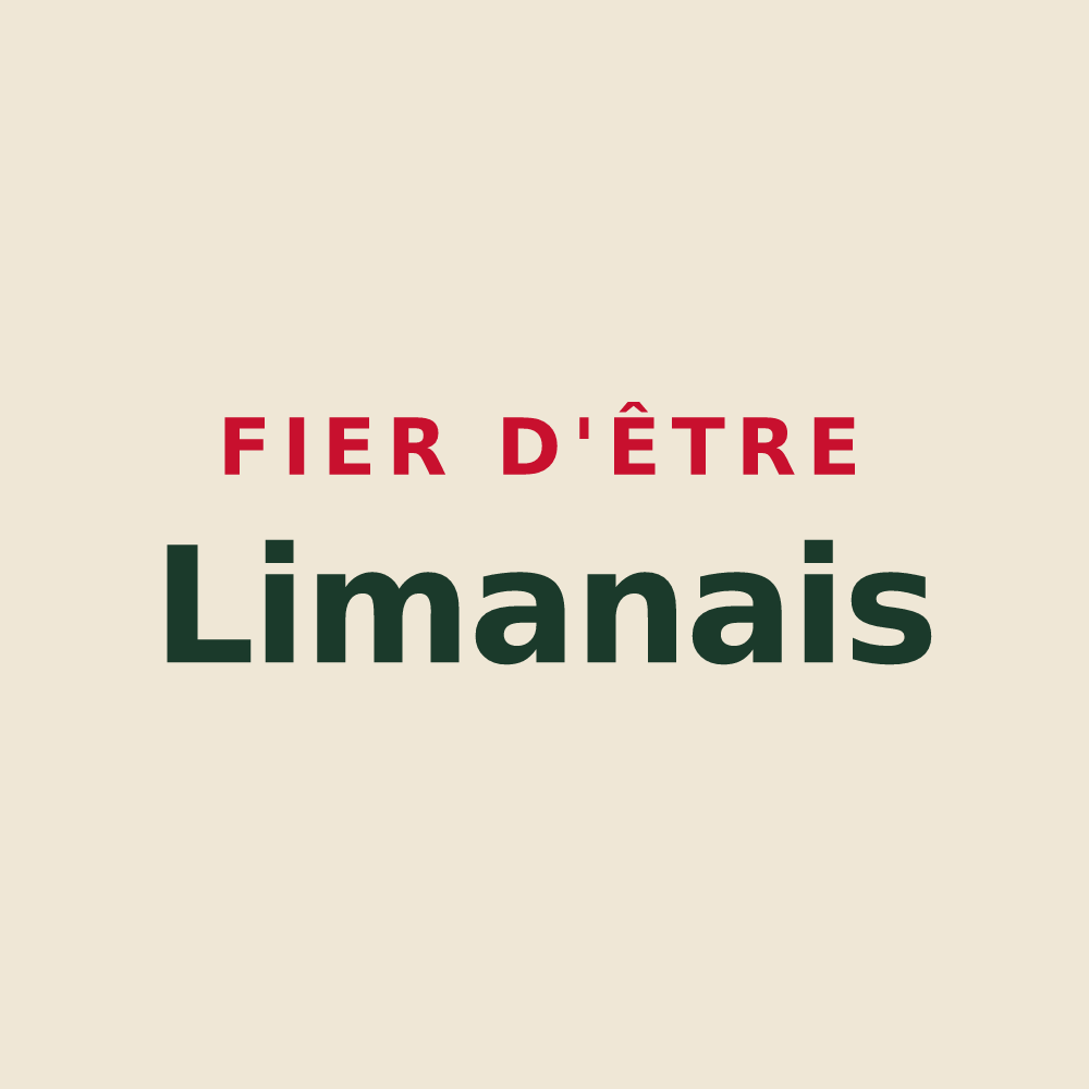Tote bag « Fier d'être Limanais » — design pour Limans