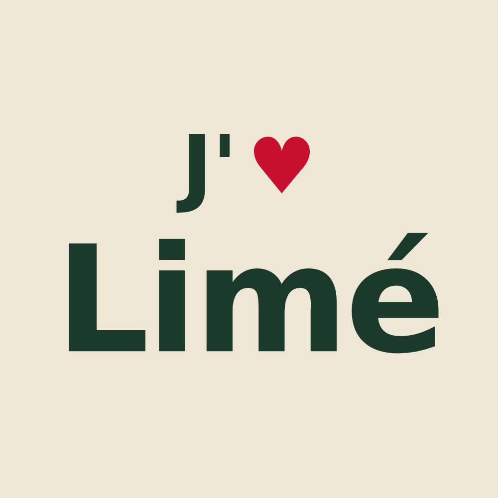 Tote bag personnalisé Limé — design J'aime Limé