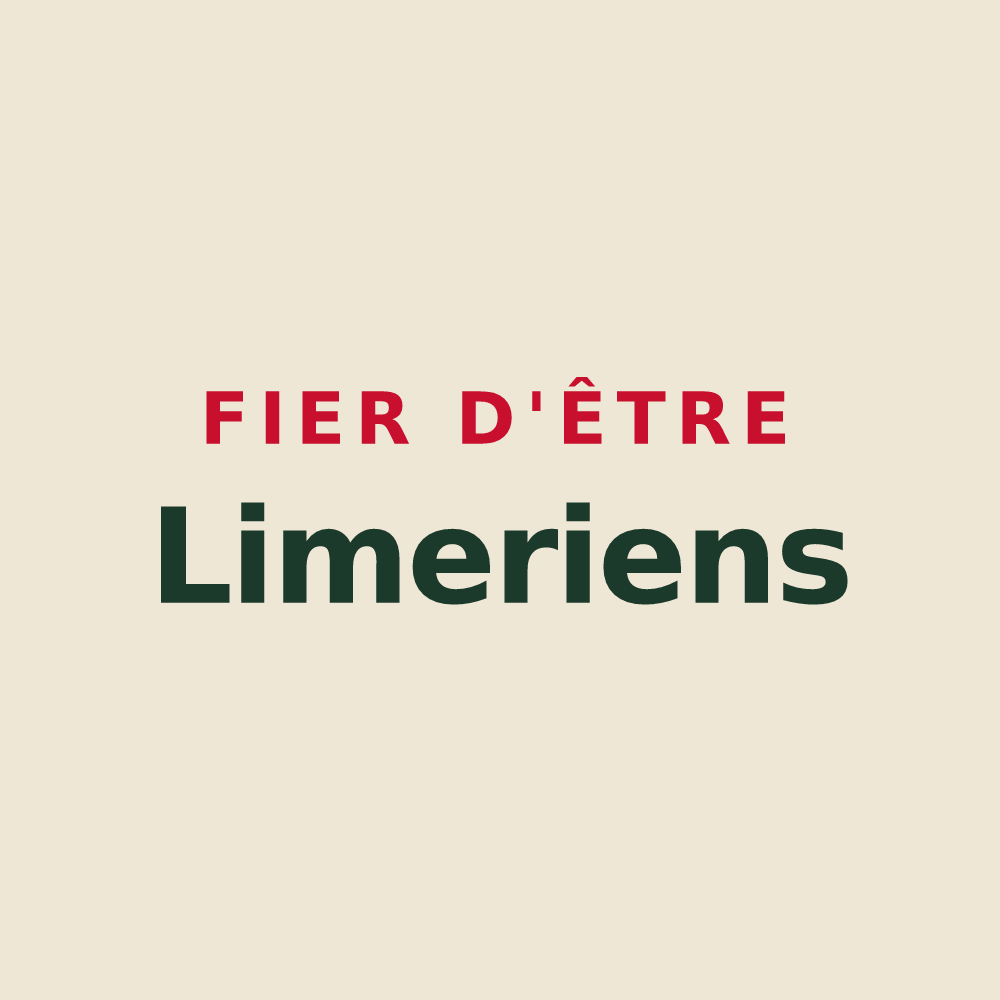 Tote bag « Fier d'être Limeriens » — design pour Limeray