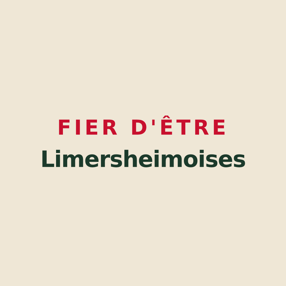Tote bag « Fier d'être Limersheimoises » — design pour Limersheim