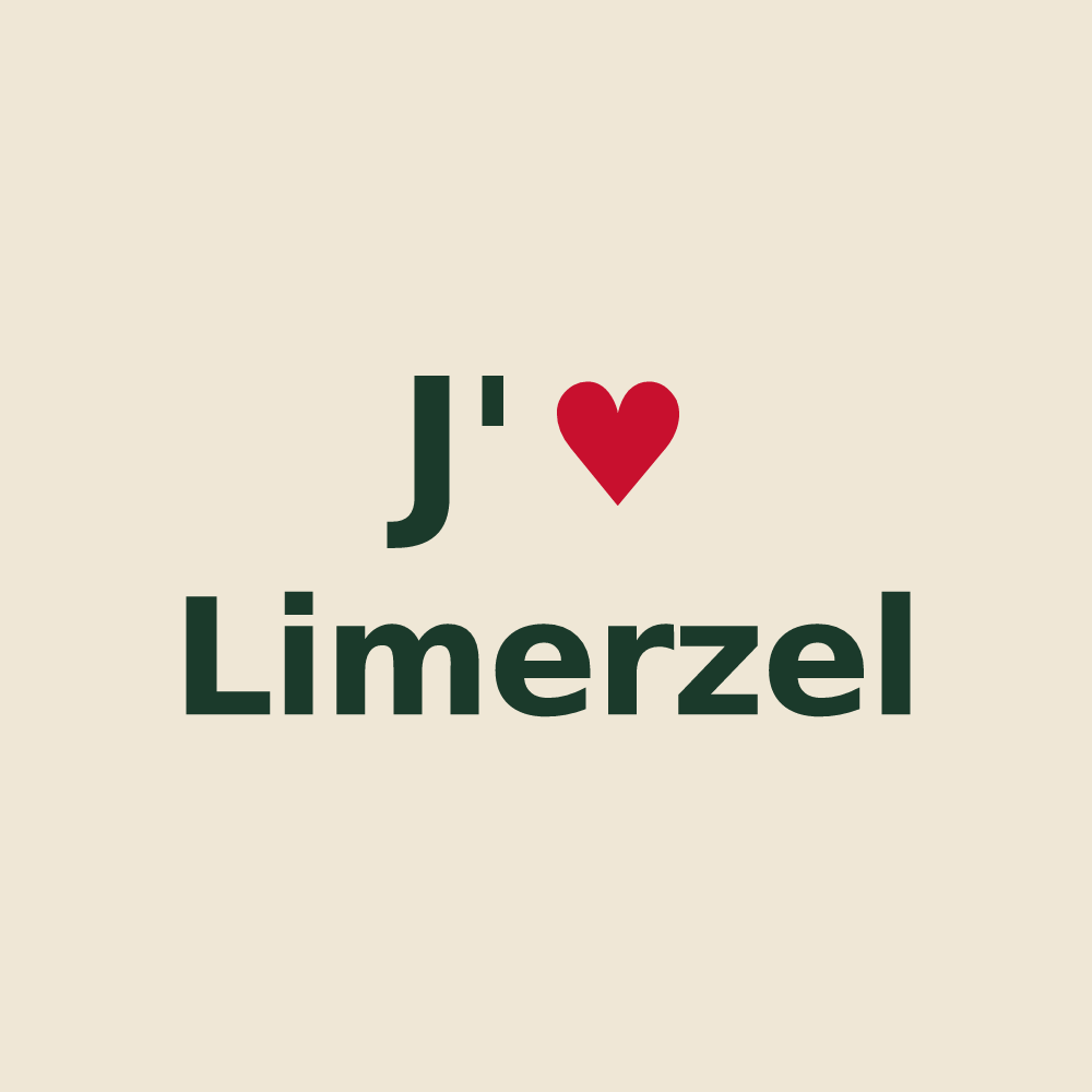Tote bag personnalisé Limerzel — design J'aime Limerzel