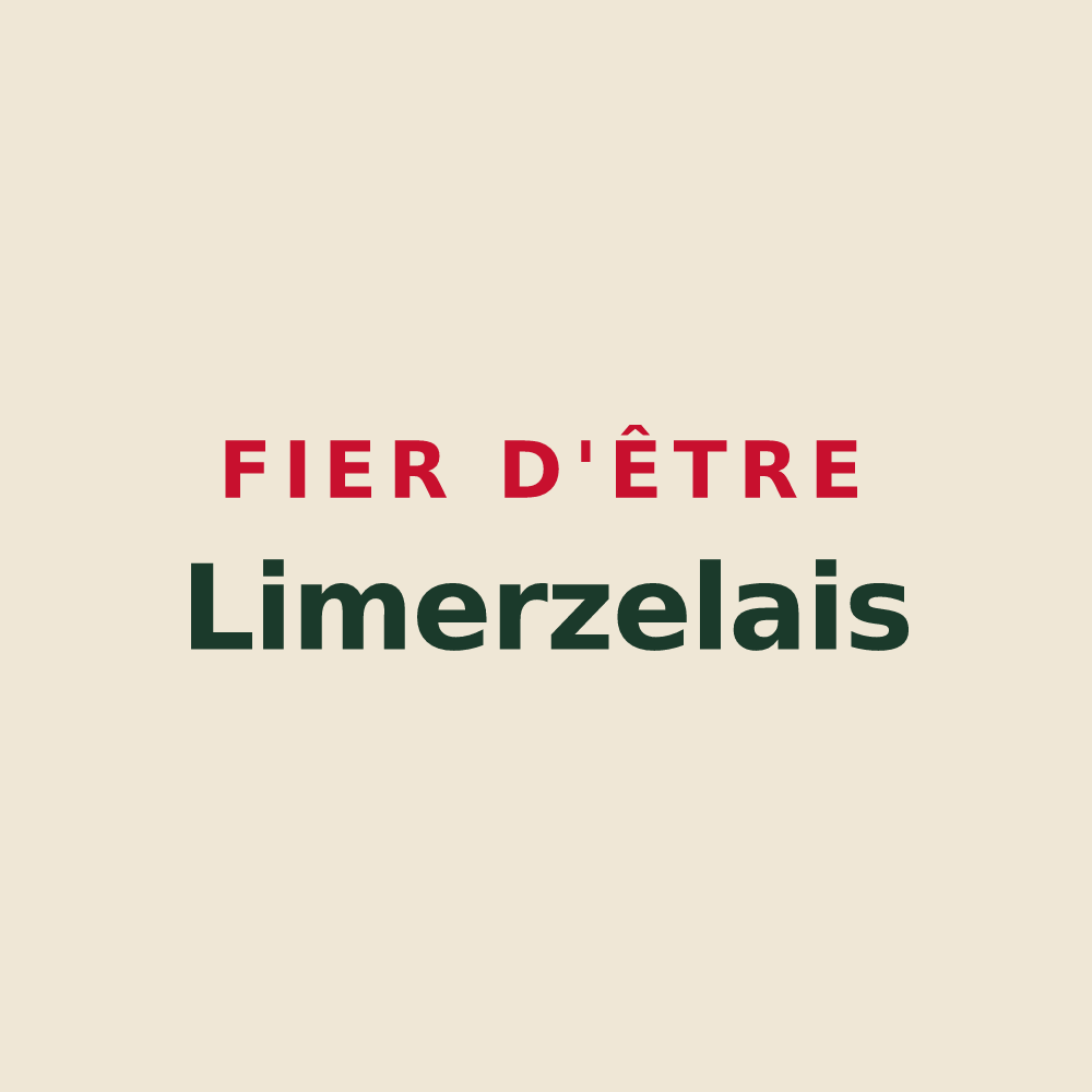 Tote bag « Fier d'être Limerzelais » — design pour Limerzel