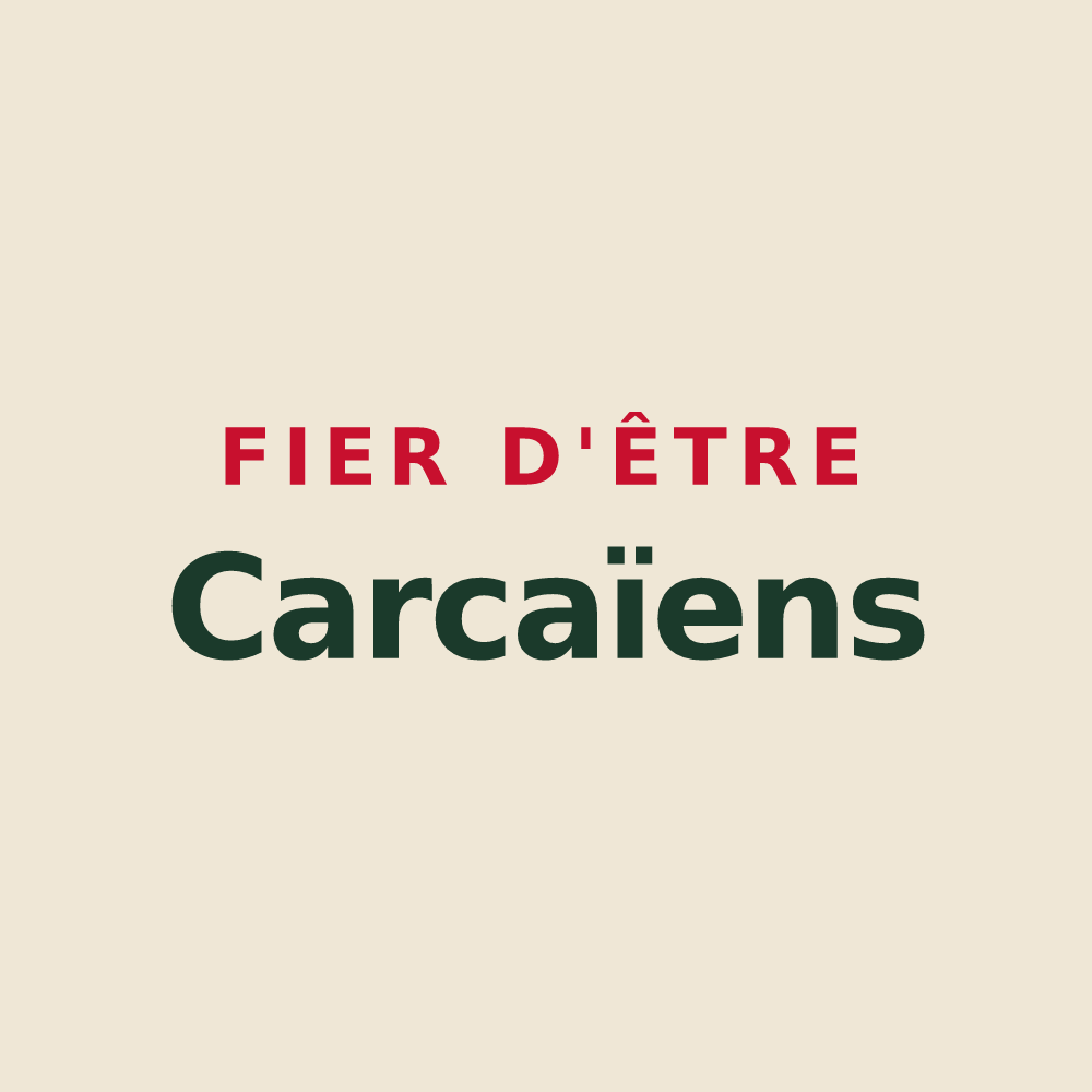Tote bag « Fier d'être Carcaïens » — design pour Limetz-Villez