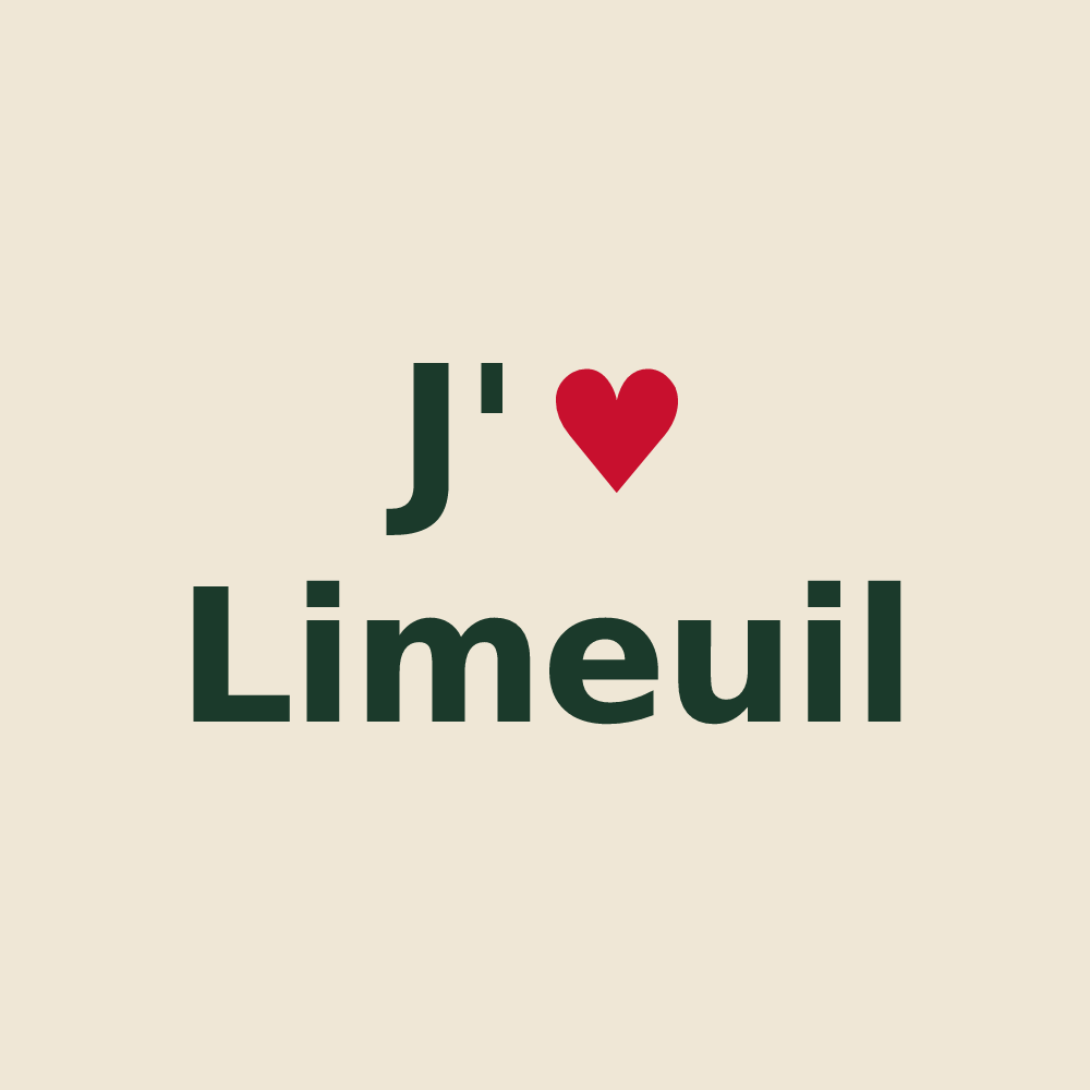 Tote bag personnalisé Limeuil — design J'aime Limeuil