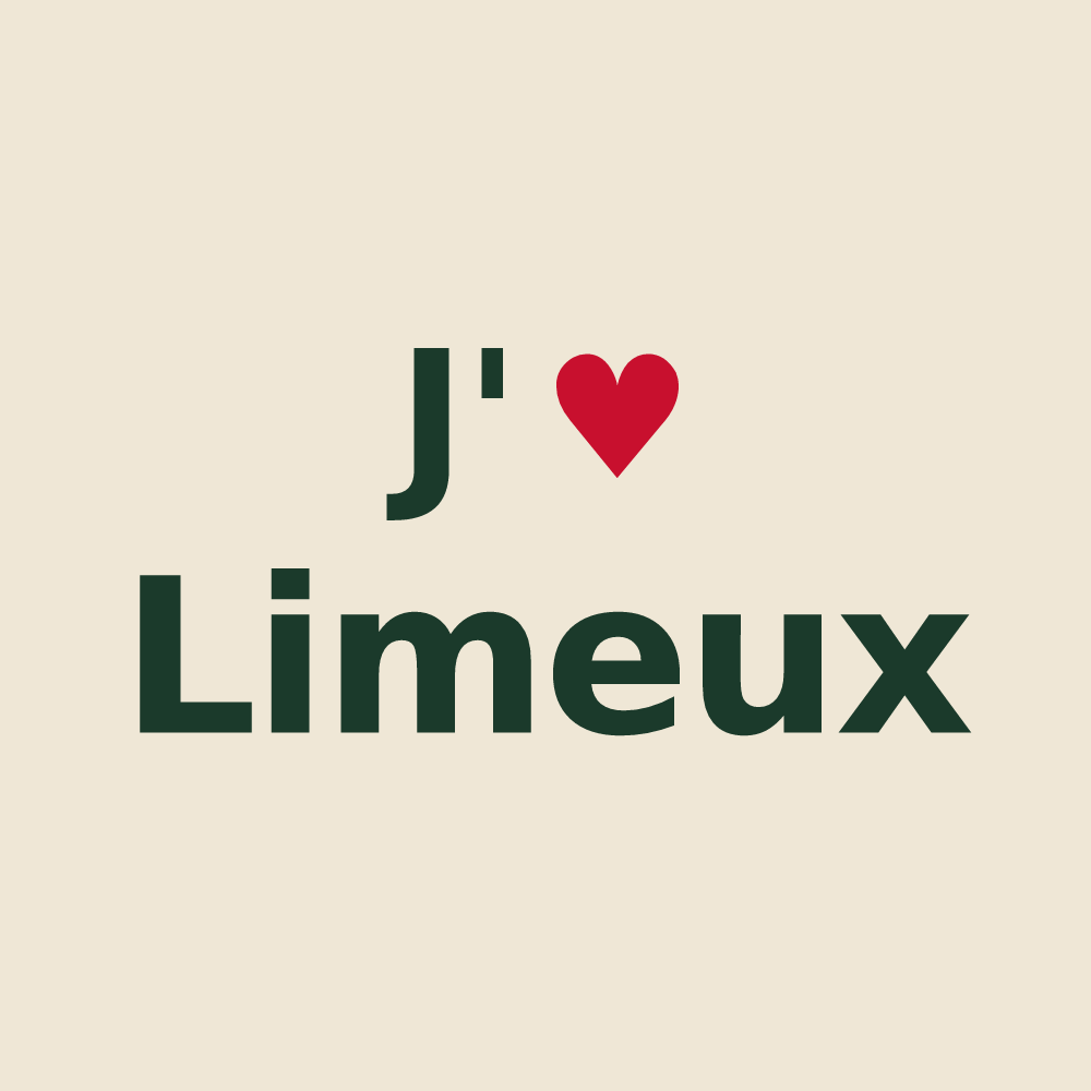 Tote bag personnalisé Limeux — design J'aime Limeux