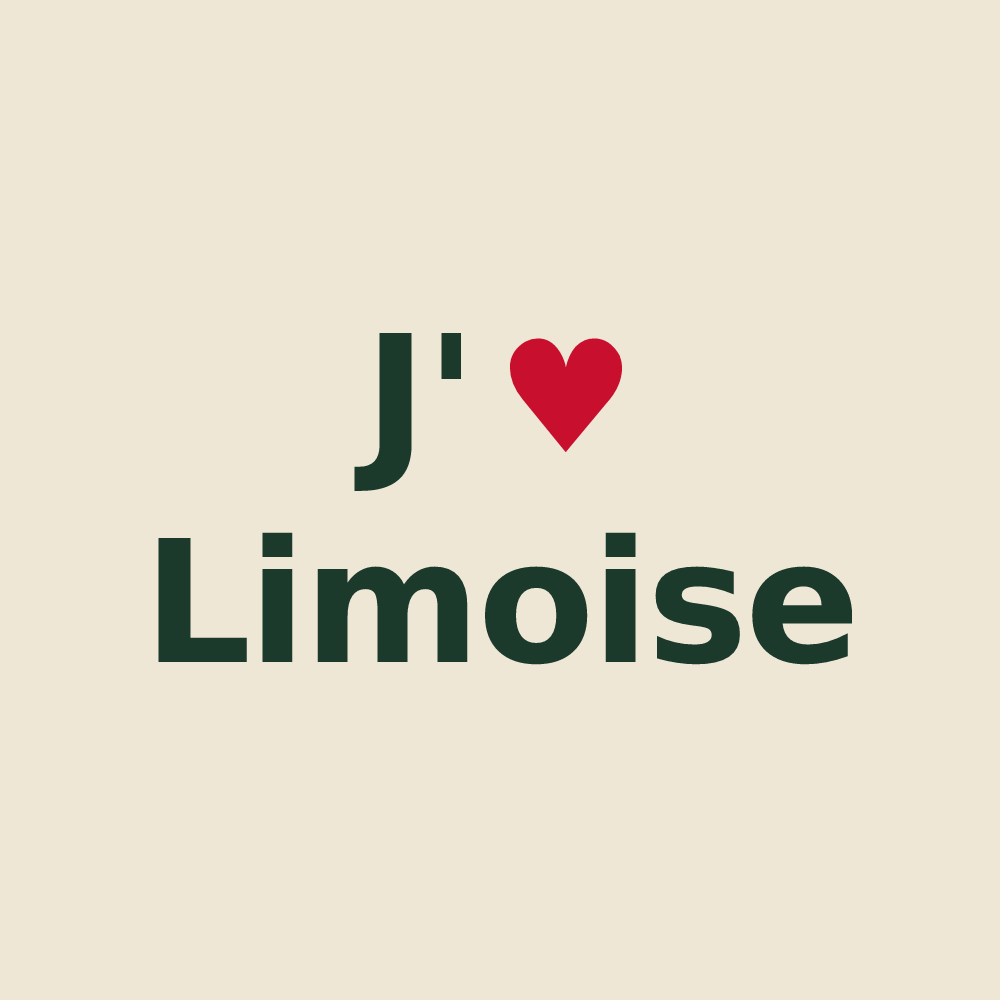 Tote bag personnalisé Limoise — design J'aime Limoise
