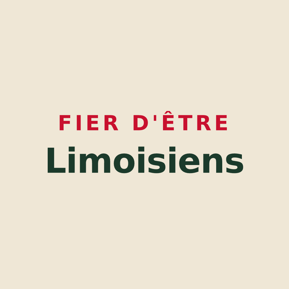 Tote bag « Fier d'être Limoisiens » — design pour Limoise