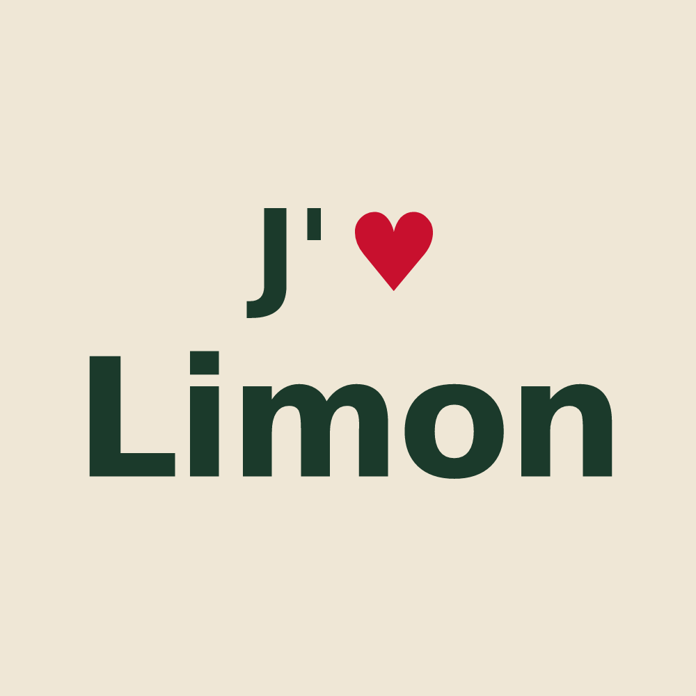 Tote bag personnalisé Limon — design J'aime Limon
