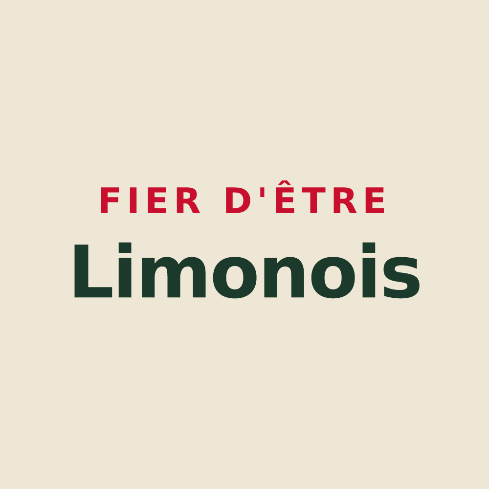 Tote bag « Fier d'être Limonois » — design pour Limonest