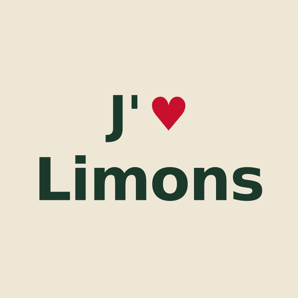 Tote bag personnalisé Limons — design J'aime Limons