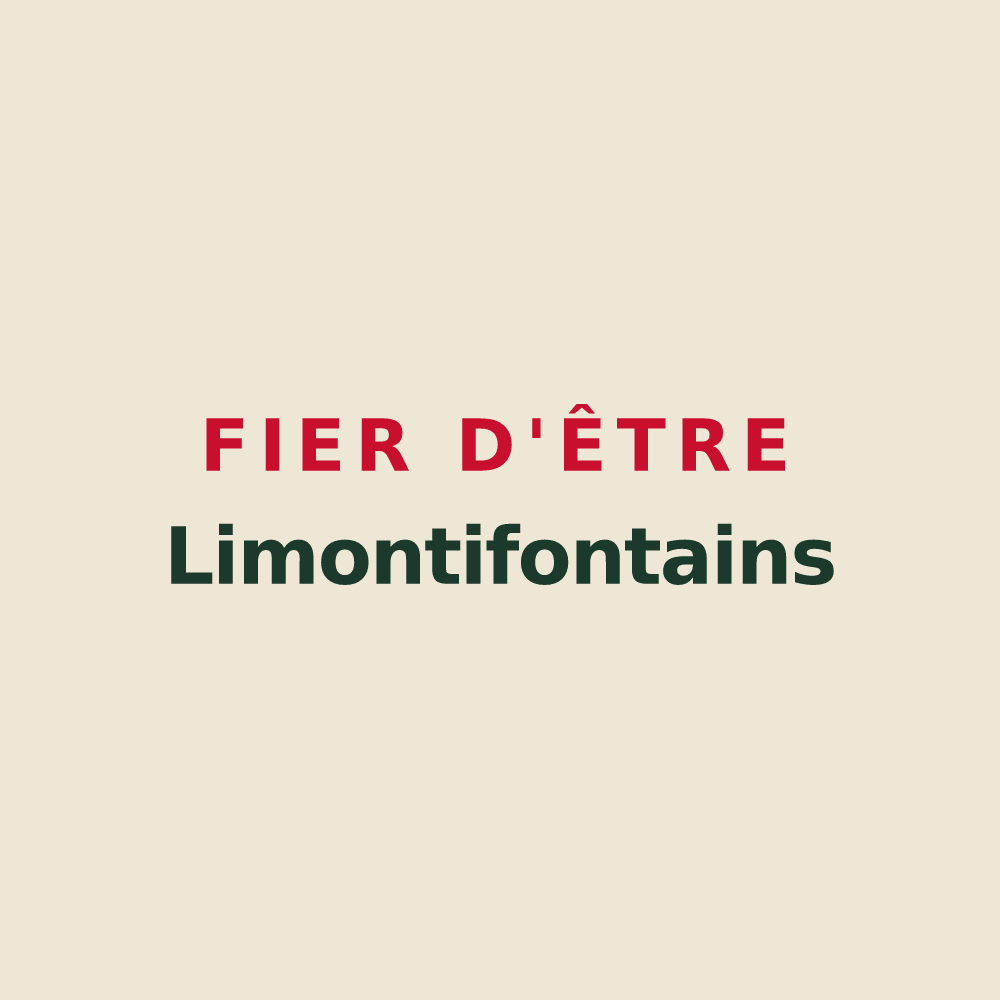 Tote bag « Fier d'être Limontifontains » — design pour Limont-Fontaine