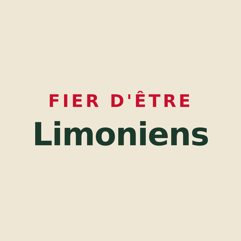Tote bag « Fier d'être Limoniens » — design pour Limony